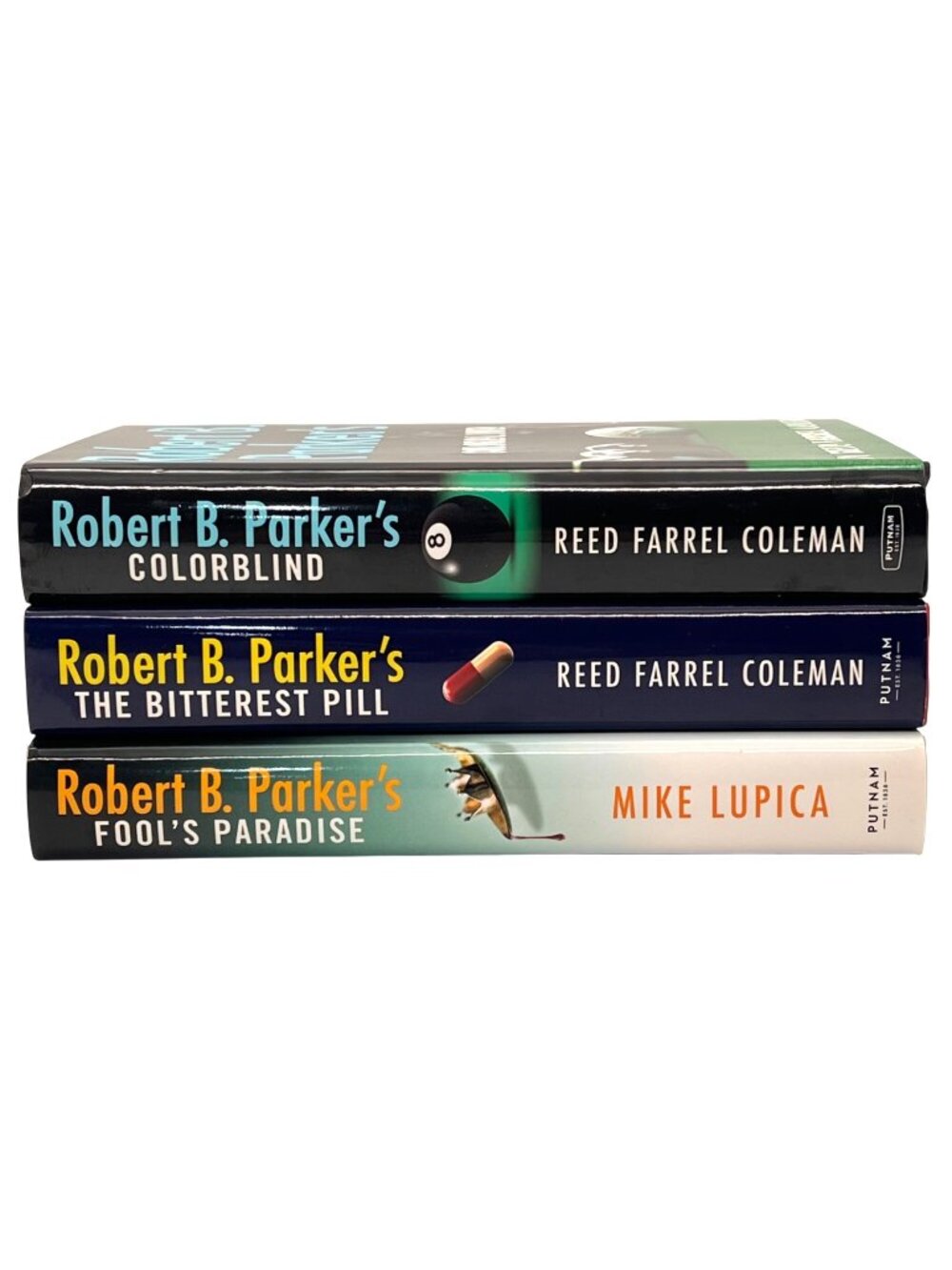 Robert B. Parkers Hardcover Set: Colorblind, The Bitterest Pill, Fools Paradise - Picture 1 of 16